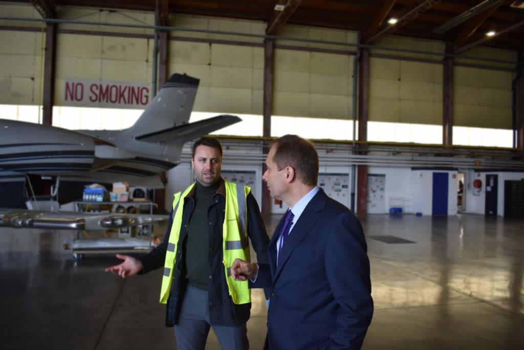 EBAA Secretary General Holger Krahmer visits Luxaviation Group’s ...